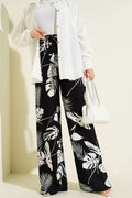 Black patterned