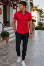 https://cdn.pazarium.com.tr/desenli-kisa-kol-slim-fit-erkek-gomlek-kirmizi-792589-19-B.jpg