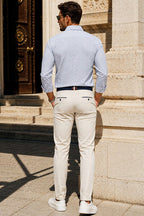 Desenli Slim Fit Uzun Kol Erkek Gömlek