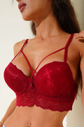 Destekli Çapraz İpli Bralet Sütyen