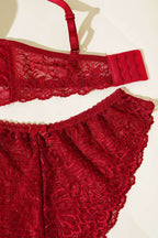 Destekli Çapraz İpli Bralet Sütyen Takım