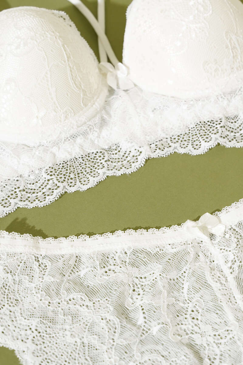 Destekli Çapraz İpli Bralet Sütyen Takım