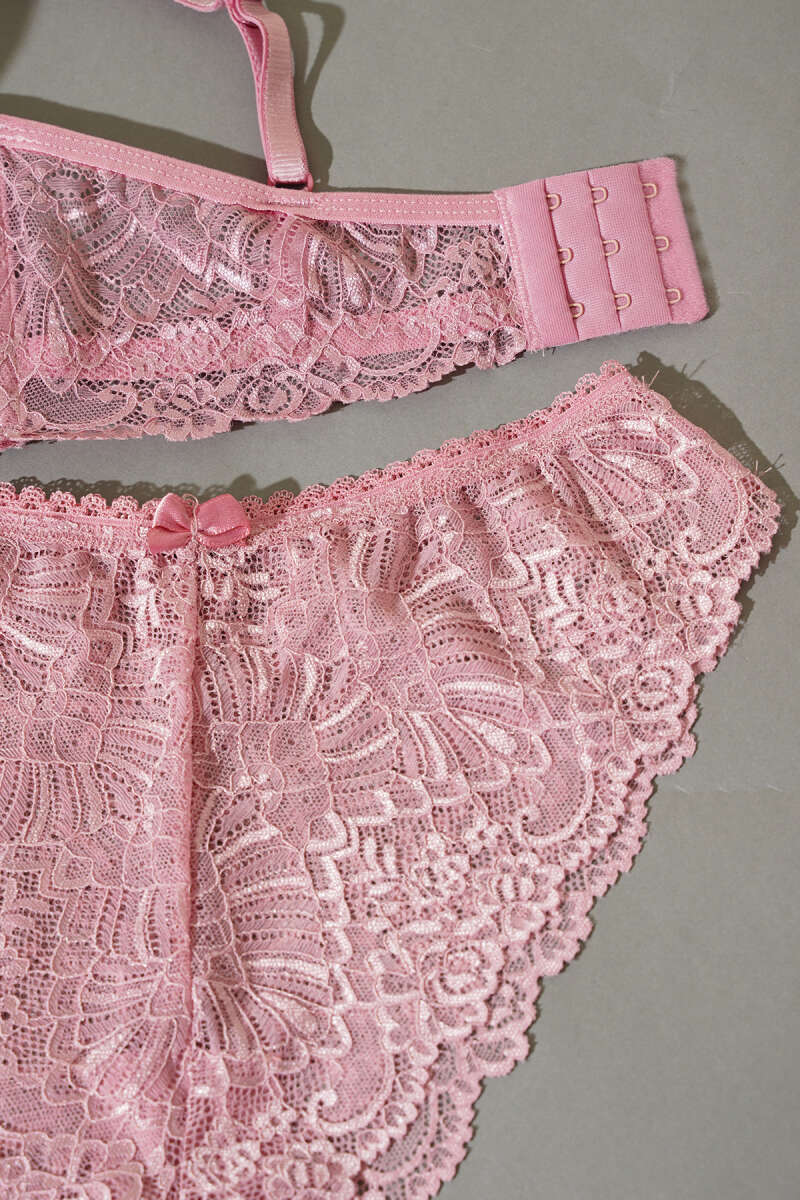 Destekli Çapraz İpli Bralet Sütyen Takım