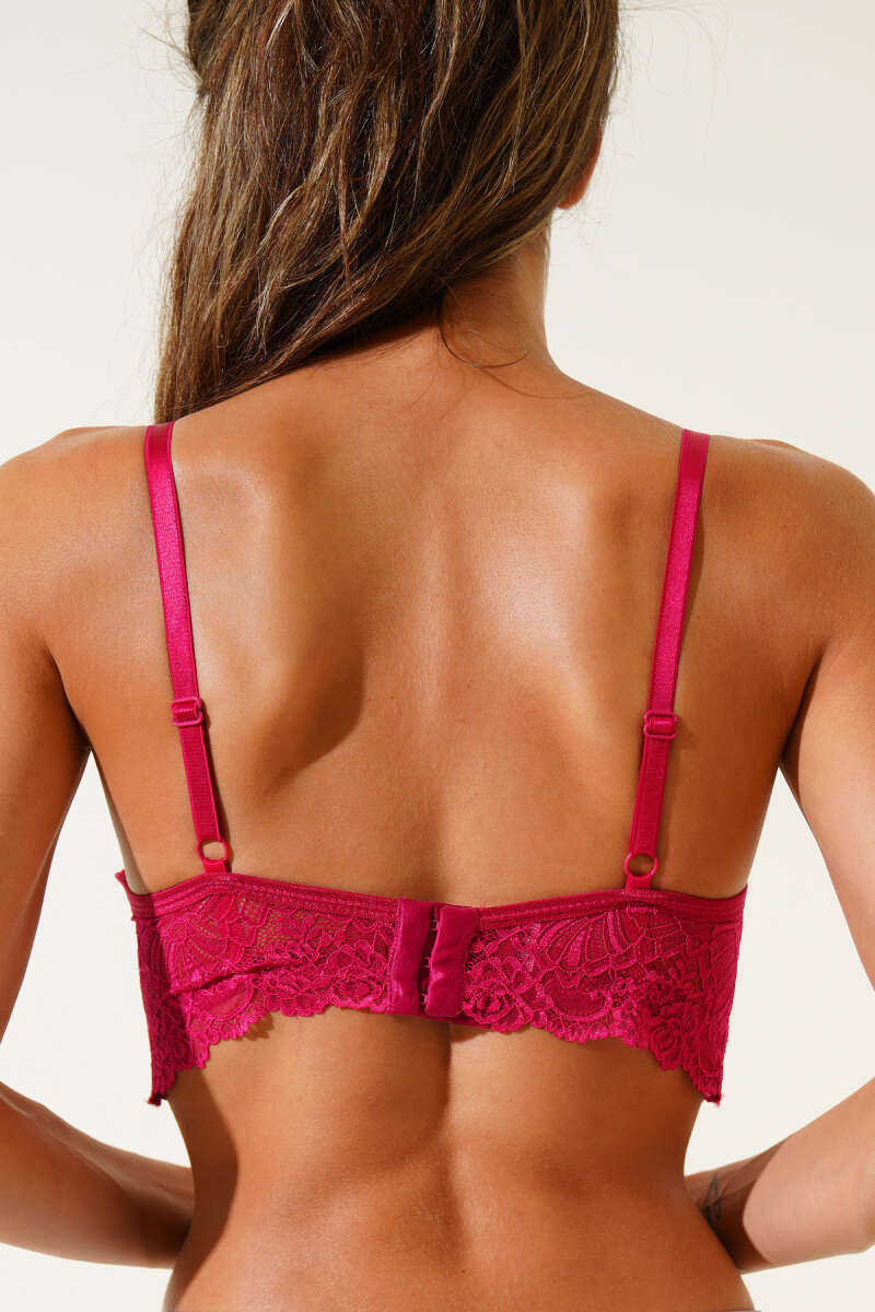 Destekli Çapraz İpli Bralet Sütyen