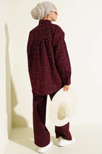 Dikey Mini Taşlı İkili Takım