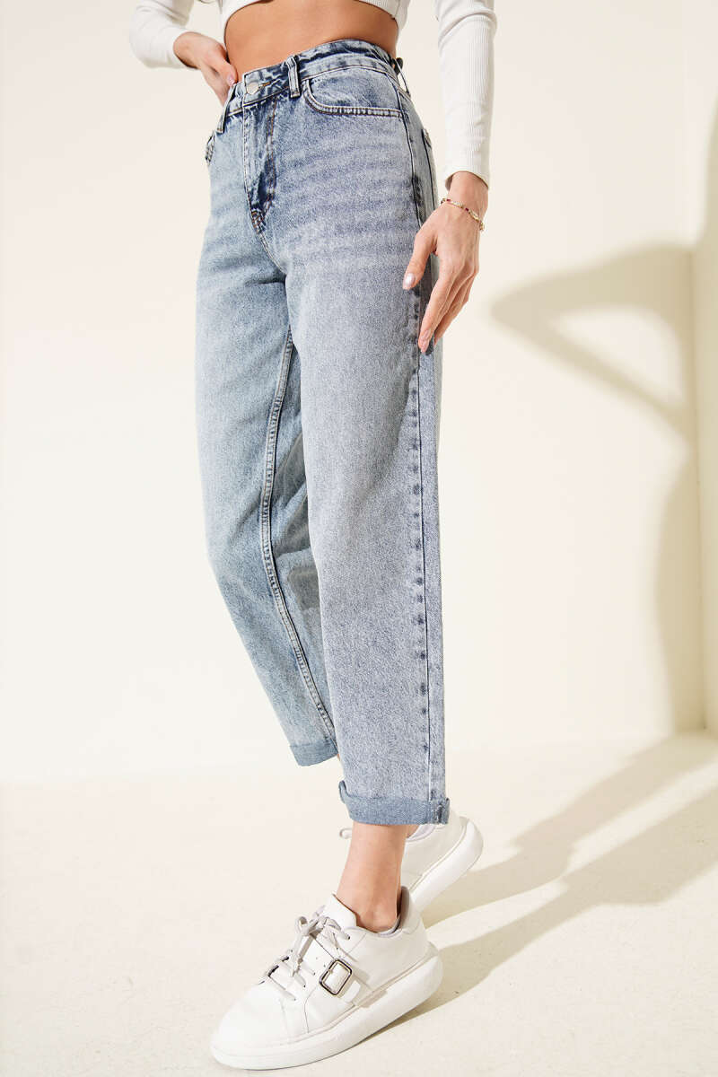 Jeans à double jambe étroite