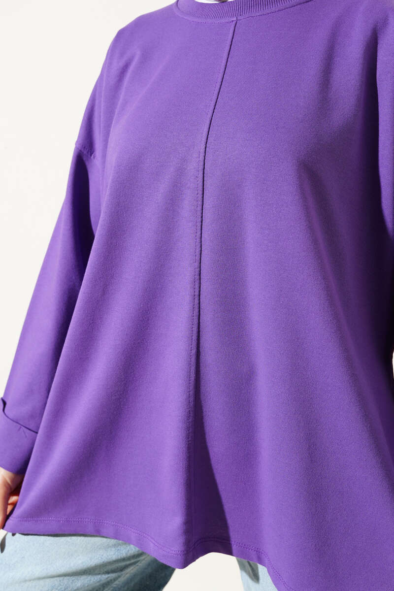 Duble Kol İp Bağcıklı Tunik