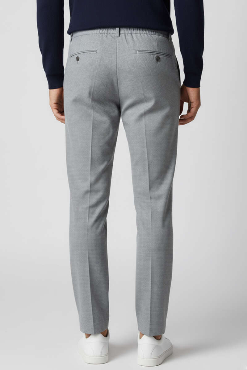 Düğmeli Baggy Erkek Pantolon
