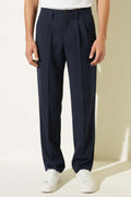 Buttoned Baggy Men's Trousers