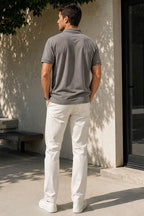 Düğmeli Polo Yaka Erkek T-shirt