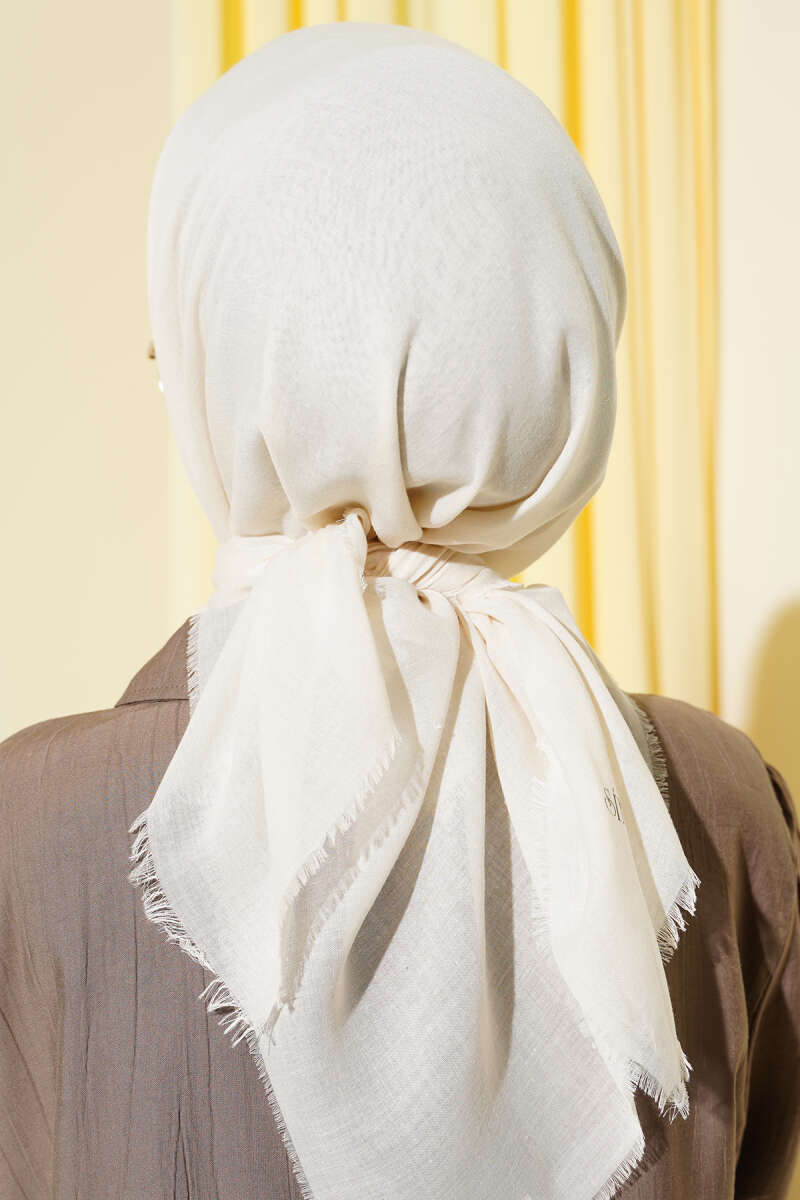 Düz Flamu Cotton Eşarp