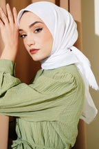 Düz Flamu Cotton Eşarp