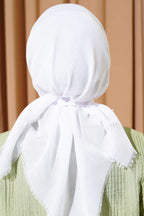 Düz Flamu Cotton Eşarp