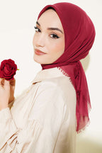 Düz Flamu Cotton Eşarp