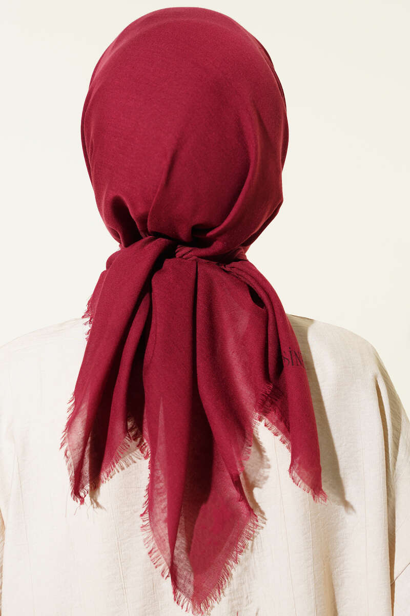 Düz Flamu Cotton Eşarp