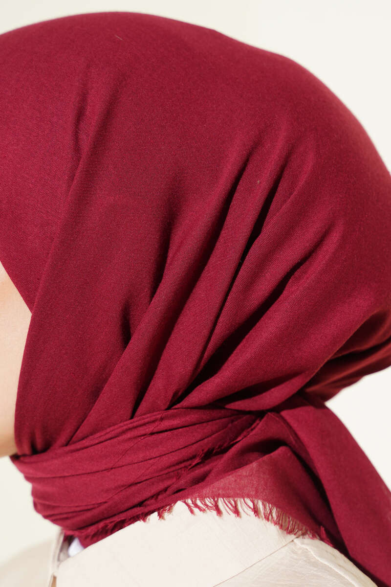 Düz Flamu Cotton Eşarp