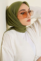 Düz Flamu Cotton Eşarp