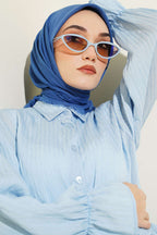 Düz Flamu Cotton Eşarp