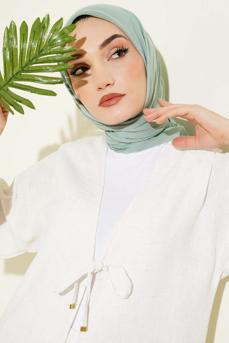 Düz Flamu Cotton Eşarp