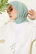 Düz Flamu Cotton Eşarp