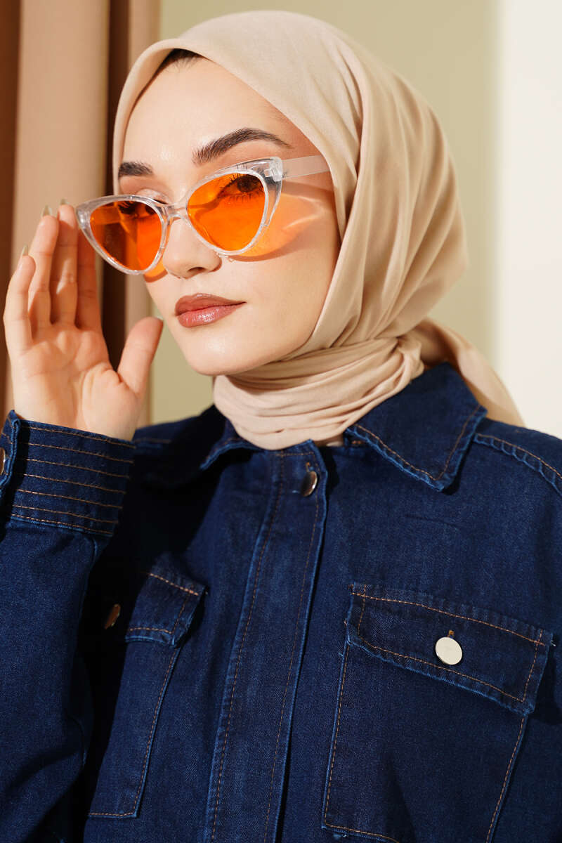Düz Flamu Cotton Eşarp