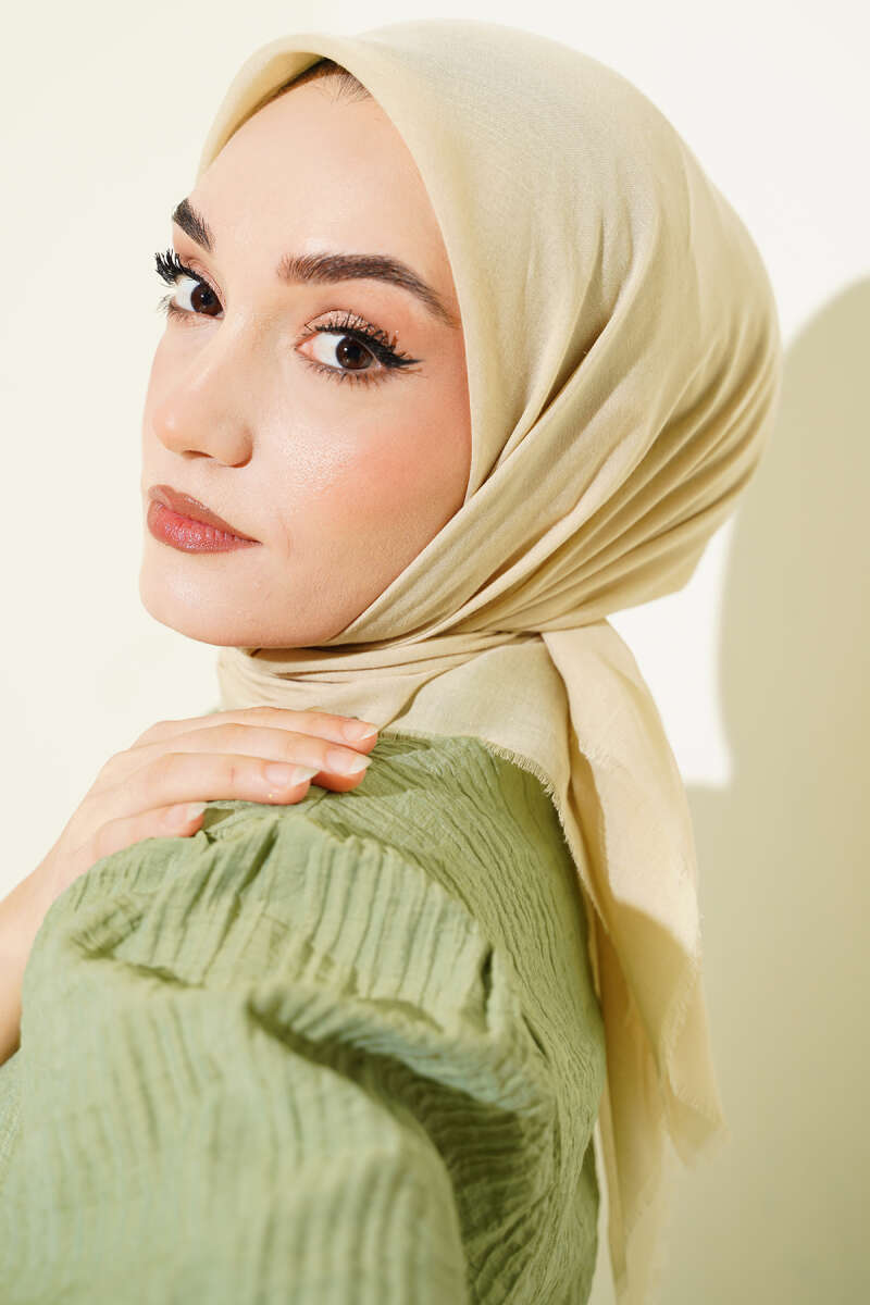 Düz Flamu Cotton Eşarp