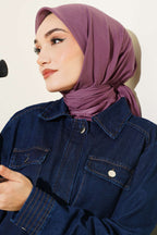Düz Flamu Cotton Eşarp