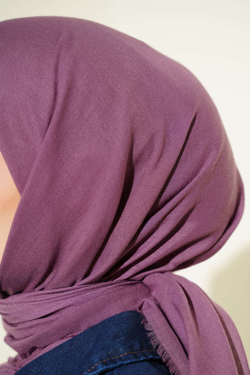 Düz Flamu Cotton Eşarp