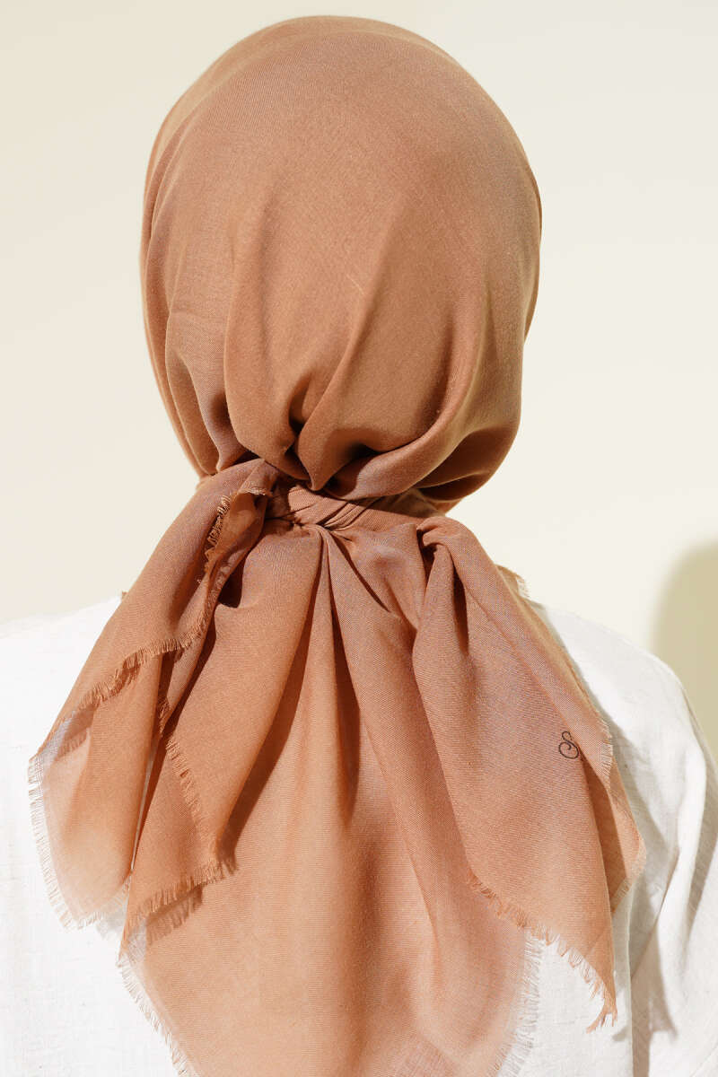 Düz Flamu Cotton Eşarp