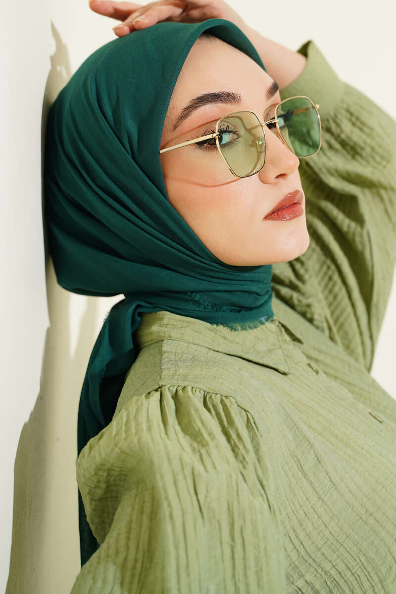 Düz Flamu Cotton Eşarp