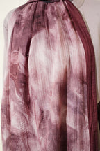 Marbled Pattern Muslin Shawl