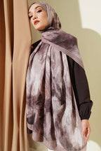 Marbled Pattern Muslin Shawl