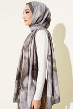 Marbled Pattern Muslin Shawl