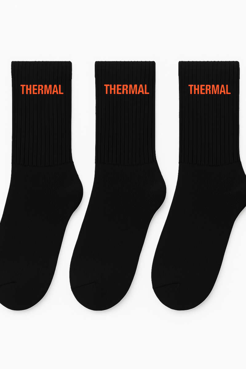 Erkek 3'lü Thermal Soket Çorap