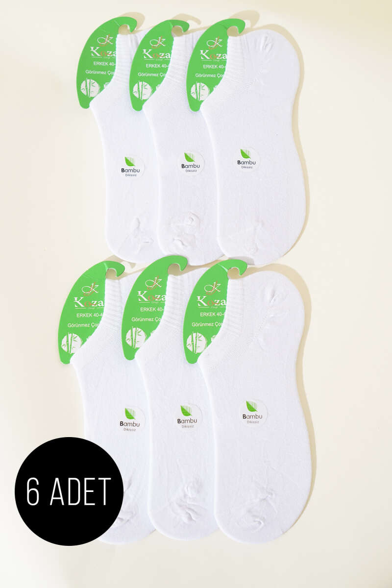 https://cdn.pazarium.com.tr/erkek-6li-bambu-sneakers-corap-beyaz-606041-14-B.jpg