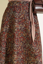 Etnik Desenli Scuba Etek