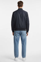 Zippered Rib Detailed Seasonal Men's Coat