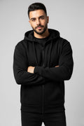 Fermuarlı Üç İplik Erkek Sweatshirt