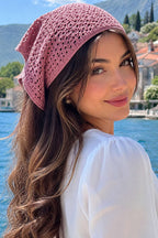 File Örgülü Bağlamalı Bandana