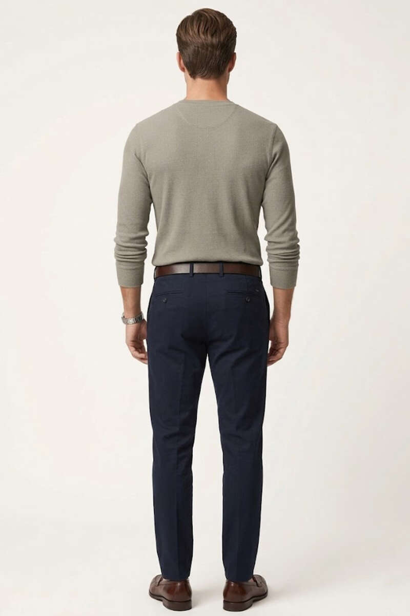 Fitilli Düğmeli Erkek Sweatshirt Çağla Yeşili