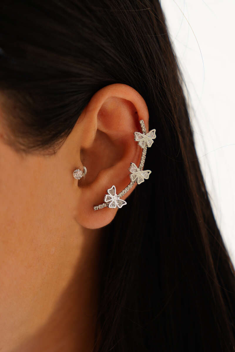Fiyonklu Tragus Kıkırdak Küpe
