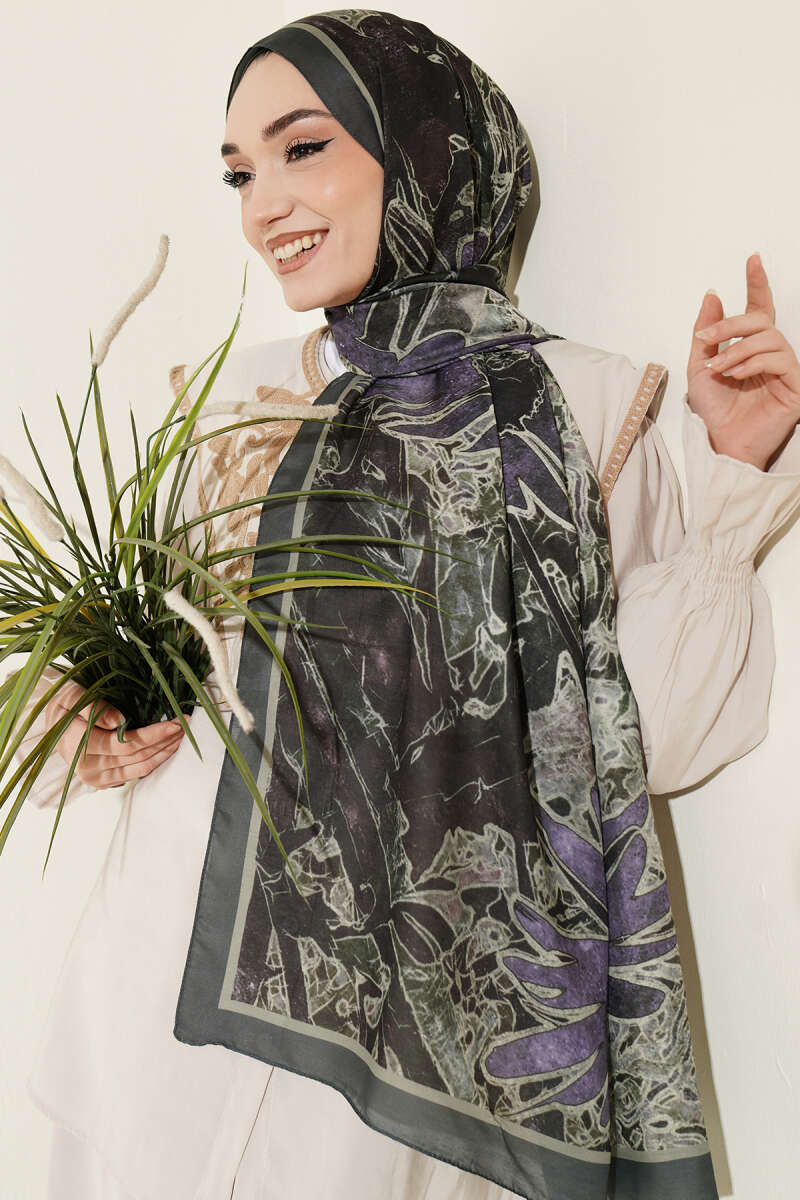 Fleur Desen Liva Modal Şal