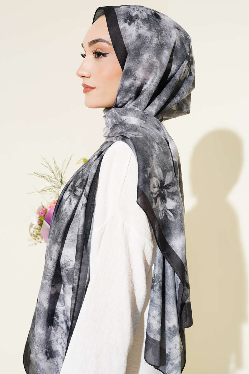 Floral Batik Desen Şal