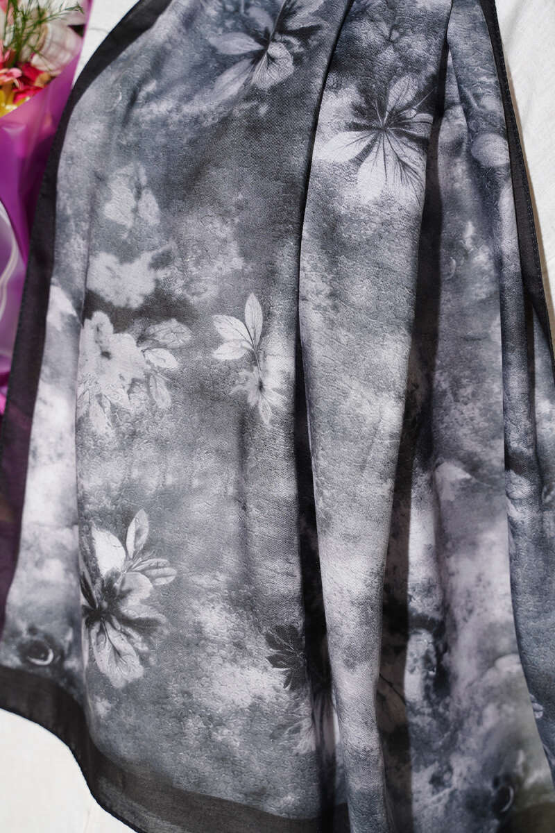 Floral Batik Desen Şal