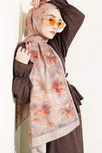 Floral Batik Desen Şal