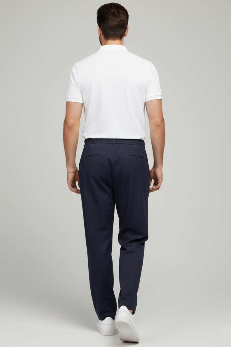 Gabardin Bağcıklı Erkek Pantolon