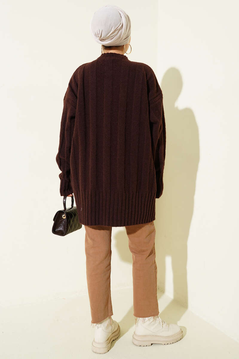 Wide Fitted Soft Knitted Tunic