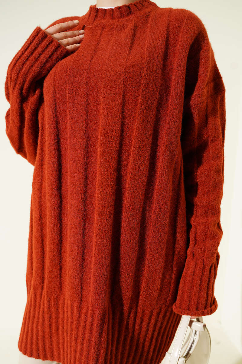 Wide Fitted Soft Knitted Tunic