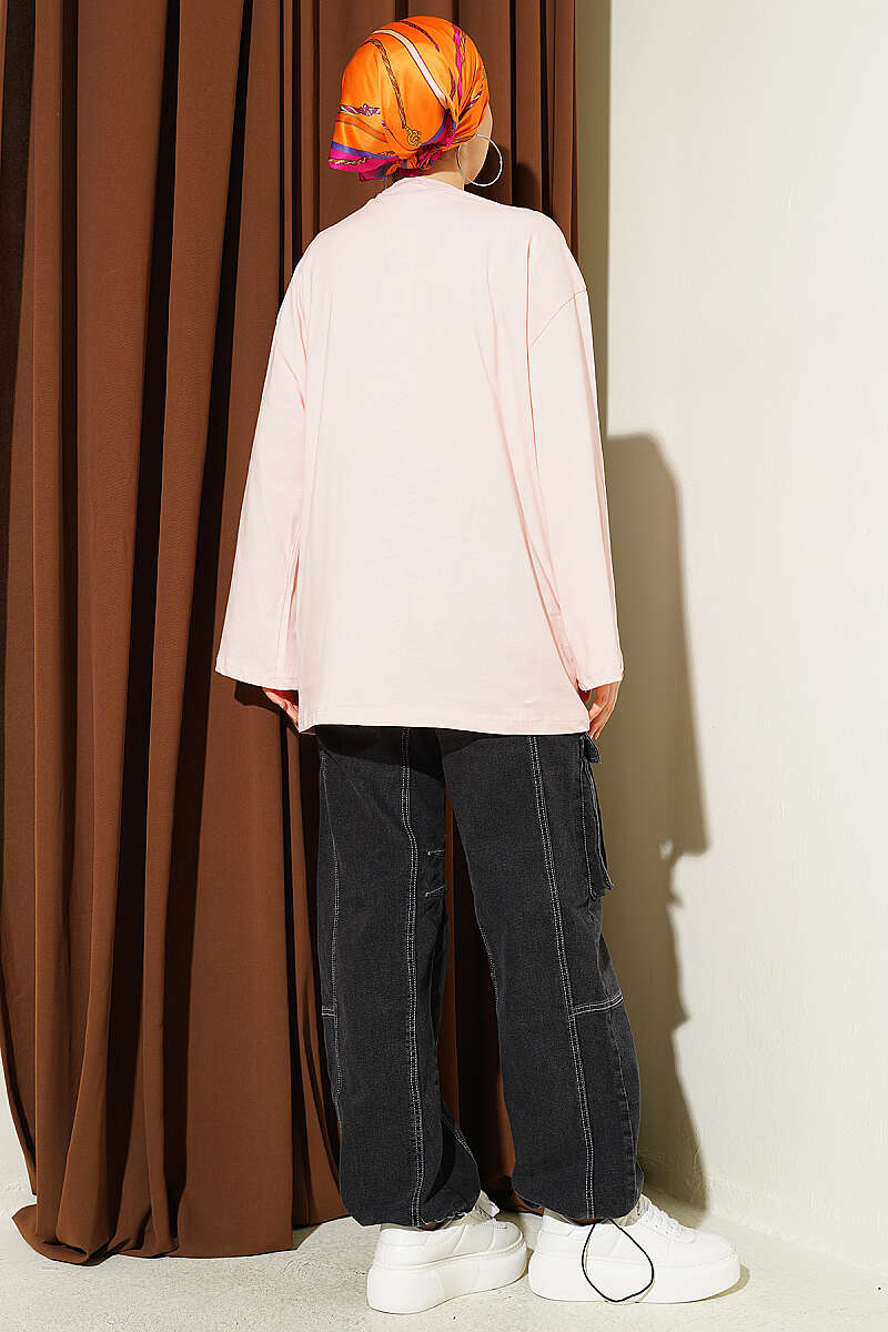 Geniş Kollu Basic Tunik