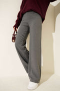 Wide Leg Buttoned Trousers